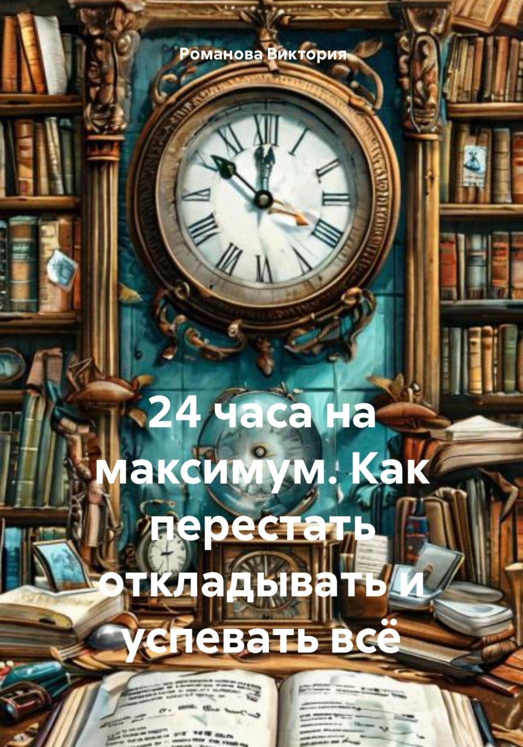 Обложка книги «24 часа на максимум. Как перестать откладывать и успевать всё»