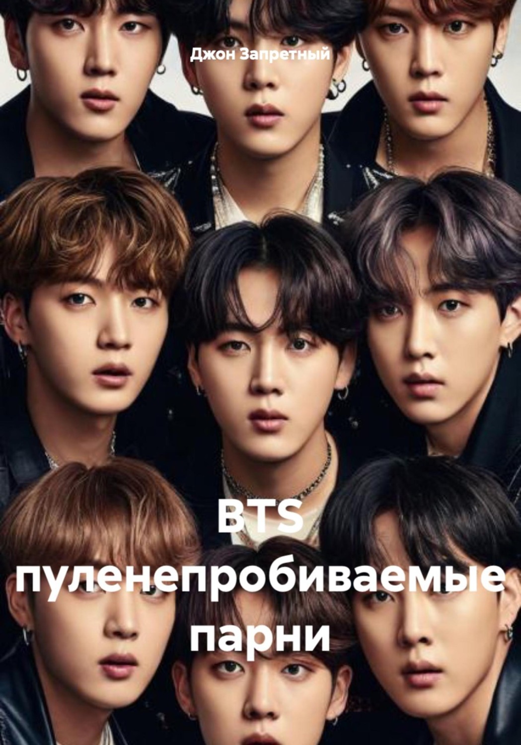 Обложка книги «BTS пуленепробиваемые парни»