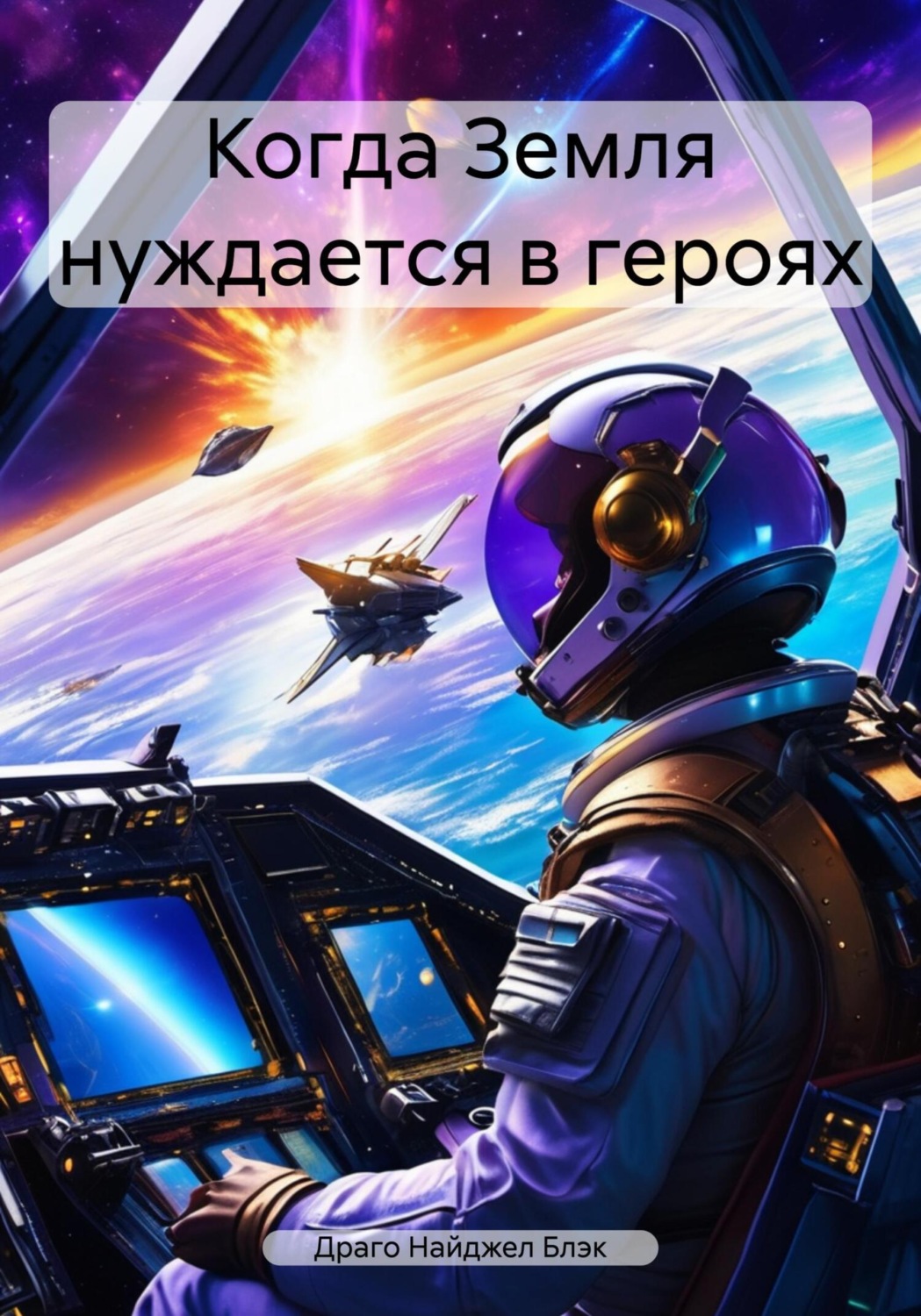 Обложка книги «Когда Земля нуждается в героях»