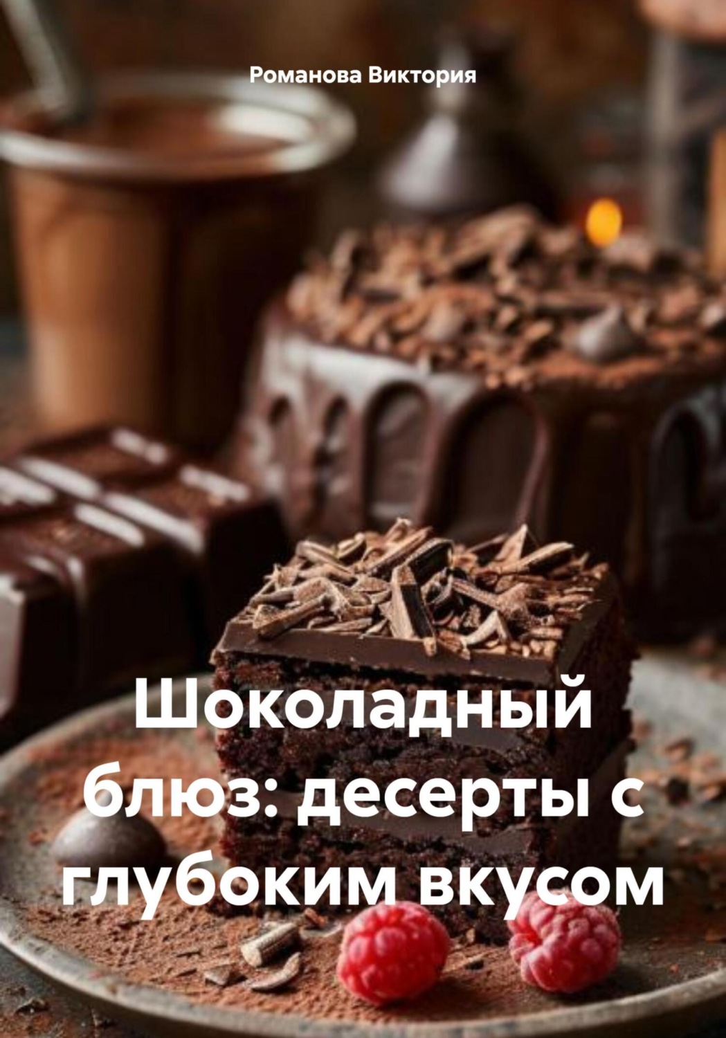 Обложка книги «Шоколадный блюз: десерты с глубоким вкусом»
