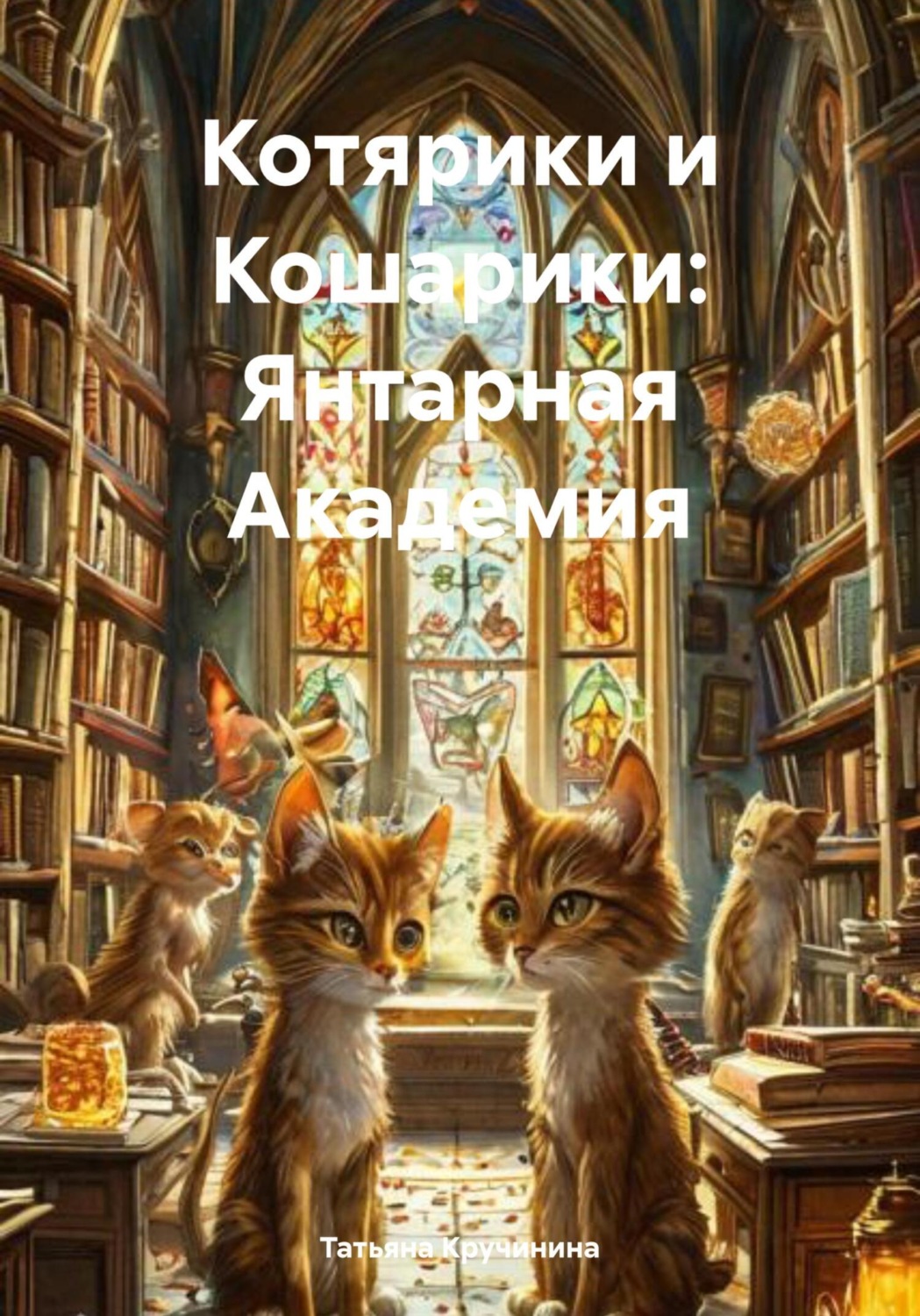 Обложка книги «Котярики и Кошарики: Янтарная Академия»