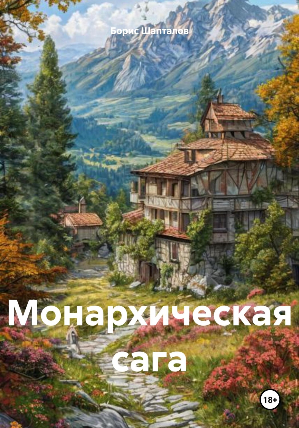 Обложка книги «Монархическая сага»
