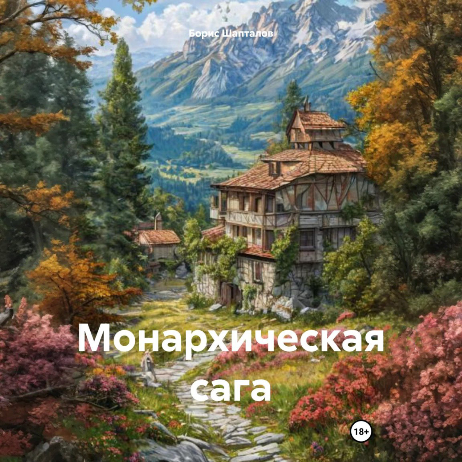 Обложка книги «Монархическая сага»