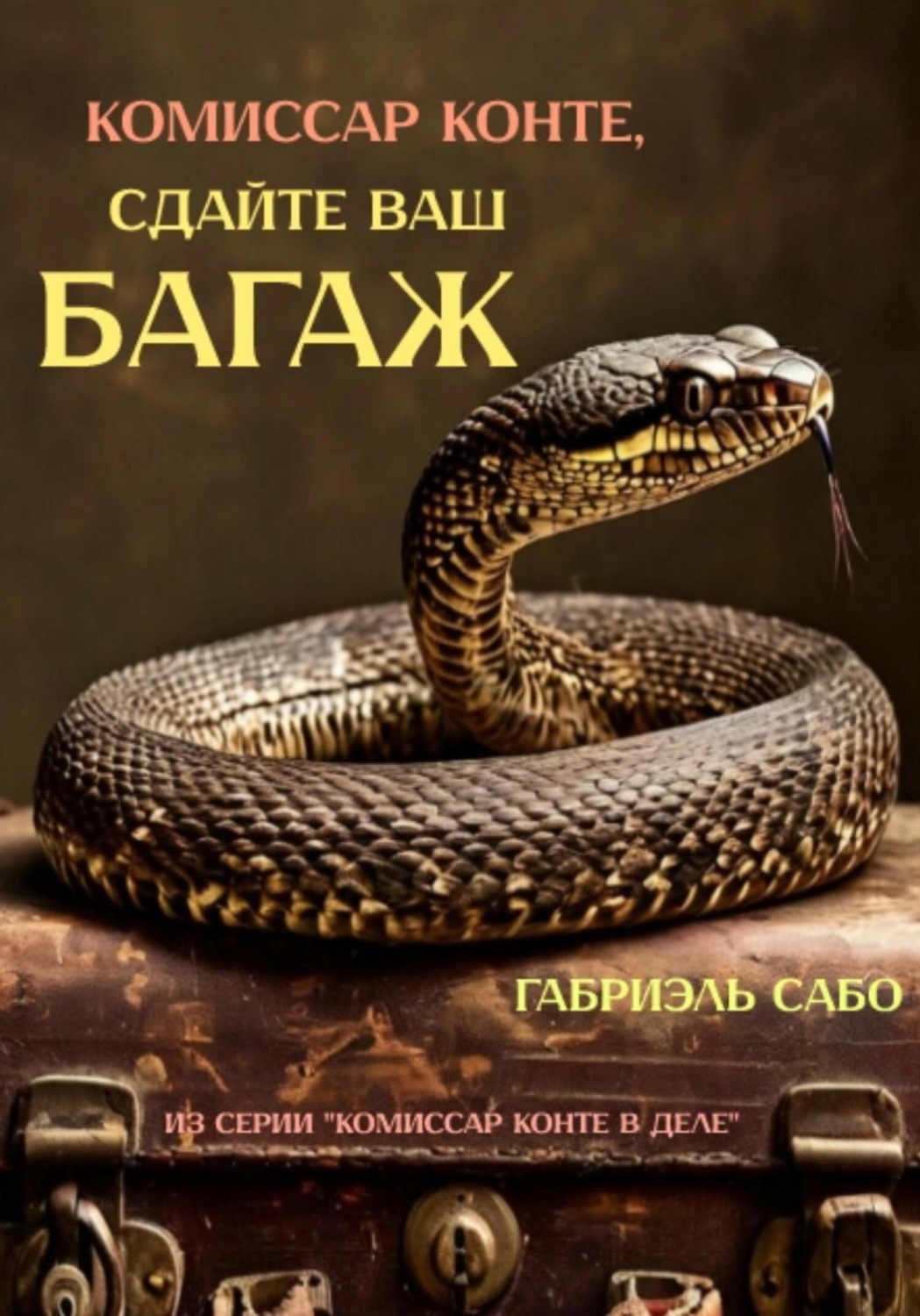 Обложка книги «Комиссар Конте, сдайте ваш багаж!»