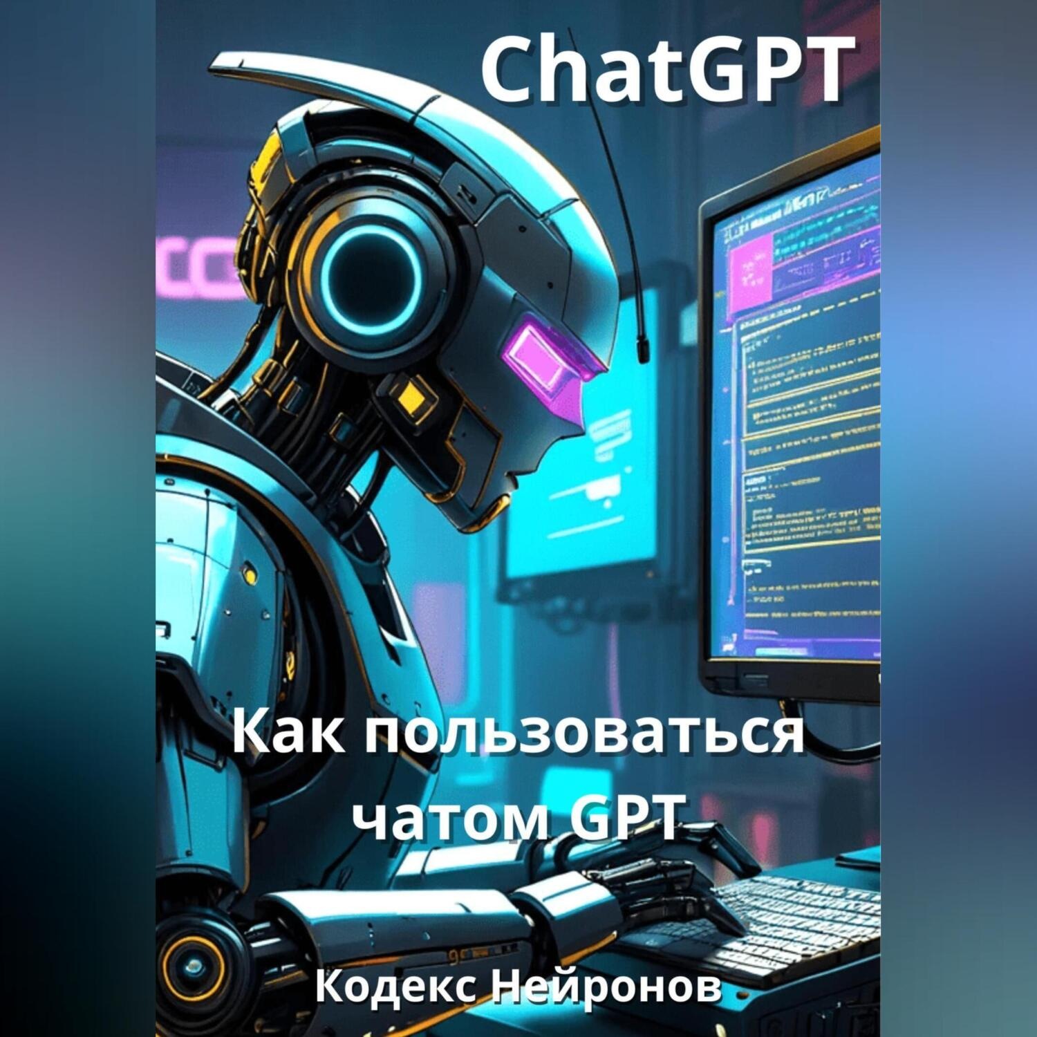 Обложка книги «Как пользоваться чатом GPT»
