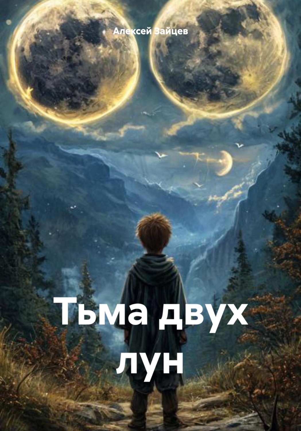 Обложка книги «Тьма двух лун»