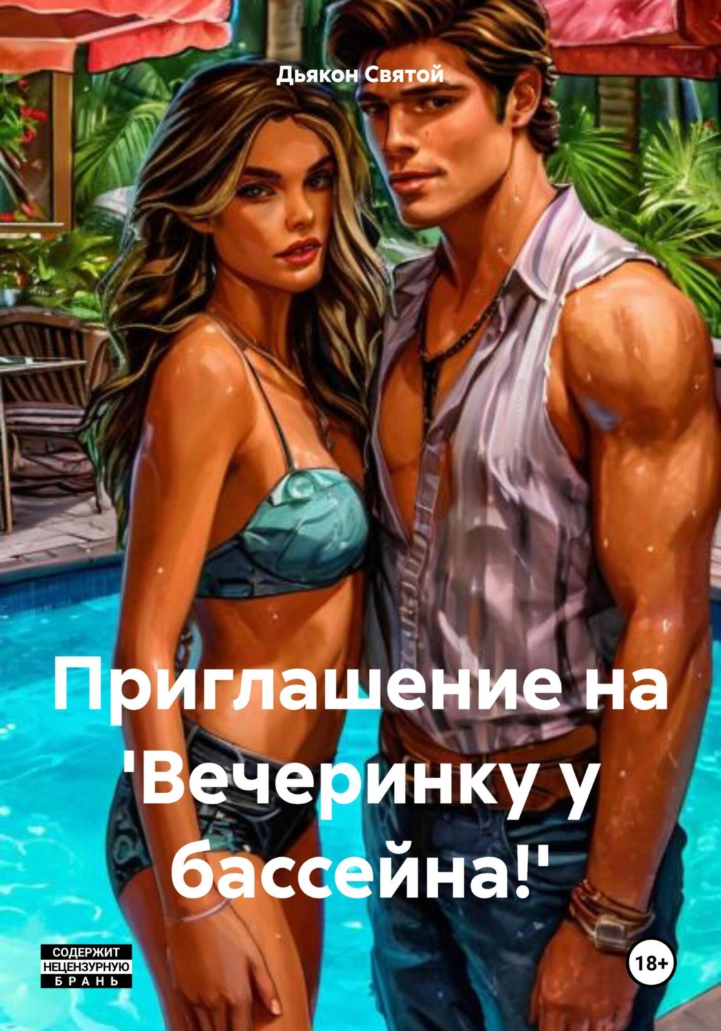 Обложка книги «Приглашение на 'Вечеринку у бассейна!'»