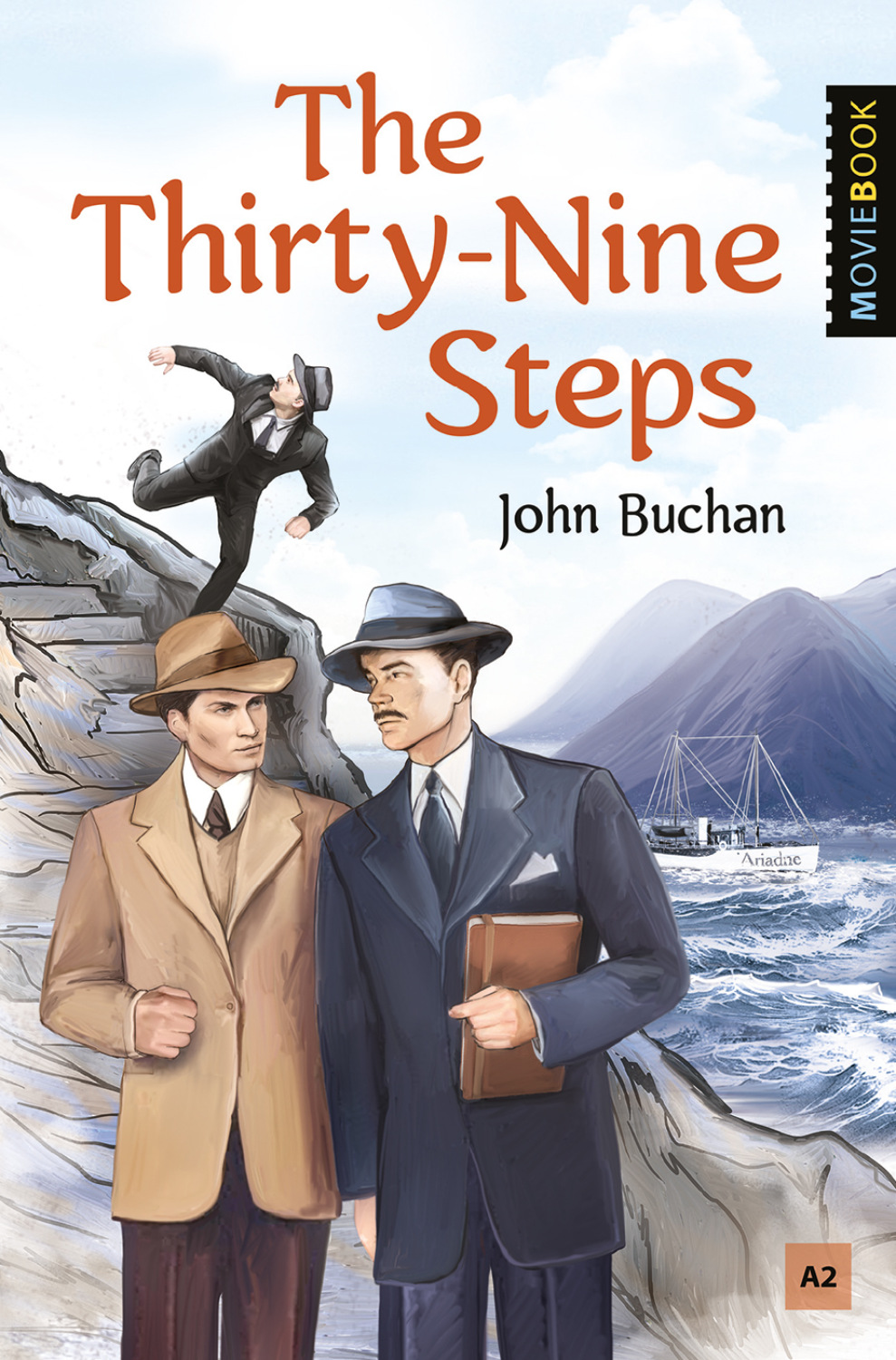 Обложка книги «The Thirty-Nine Steps. Selected Stories / 39 ступеней. Избранные новеллы»