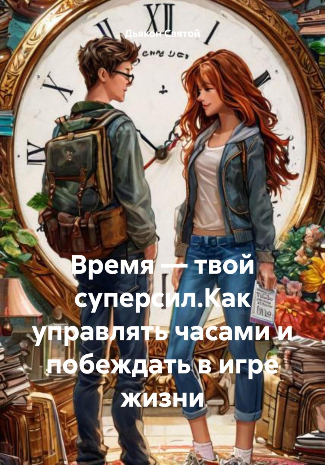 Обложка книги «Время – твой суперсил.Как управлять часами и побеждать в игре жизни»