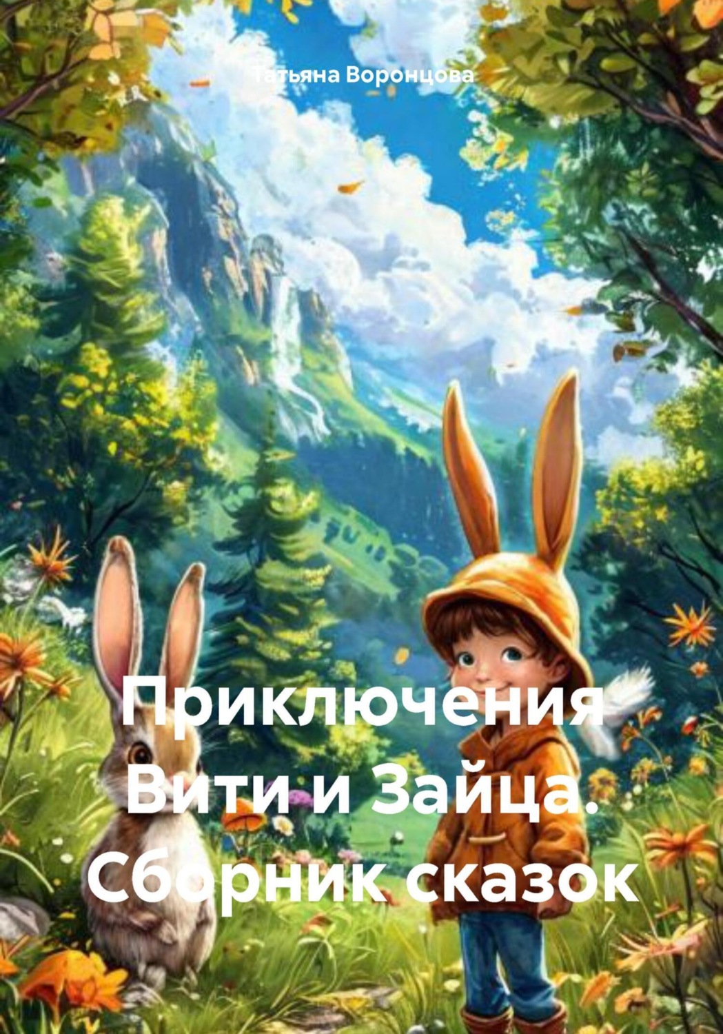 Обложка книги «Приключения Вити и Зайца. Сборник сказок»