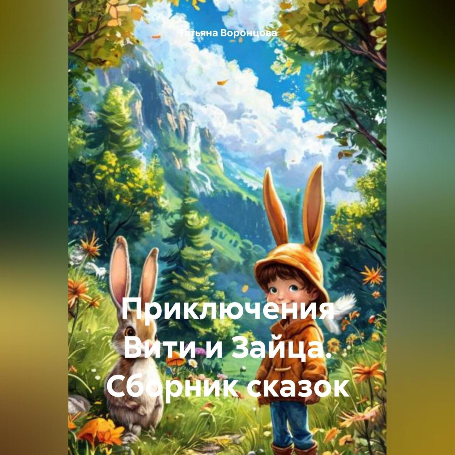 Обложка книги «Сборник сказок «Приключения Вити и Зайца»»