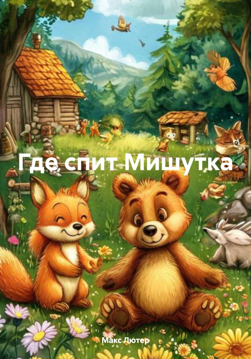 Обложка книги «Где спит Мишутка»