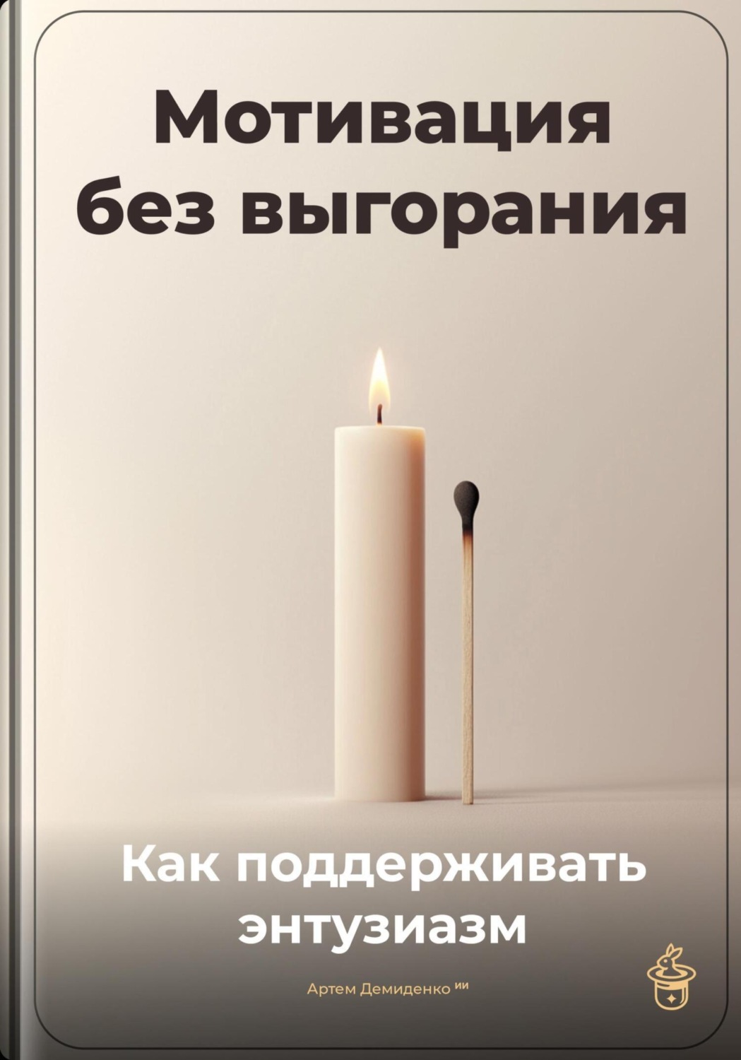 Обложка книги «Мотивация без выгорания: Как поддерживать энтузиазм»