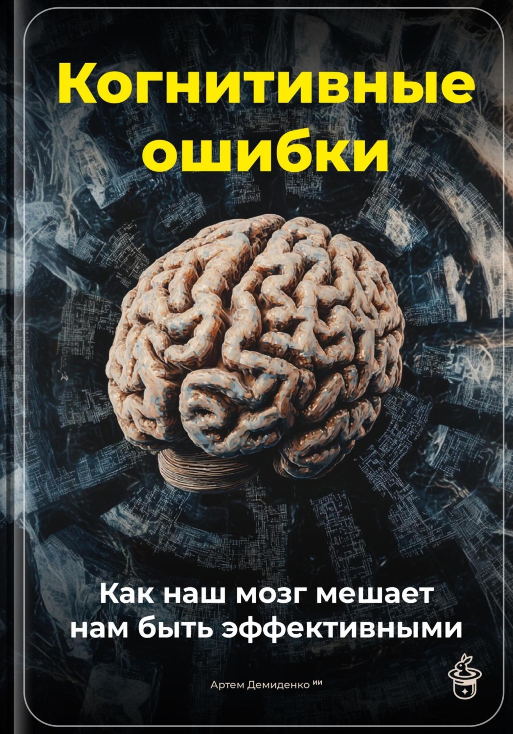 Обложка книги «Когнитивные ошибки: Как наш мозг мешает нам быть эффективными»