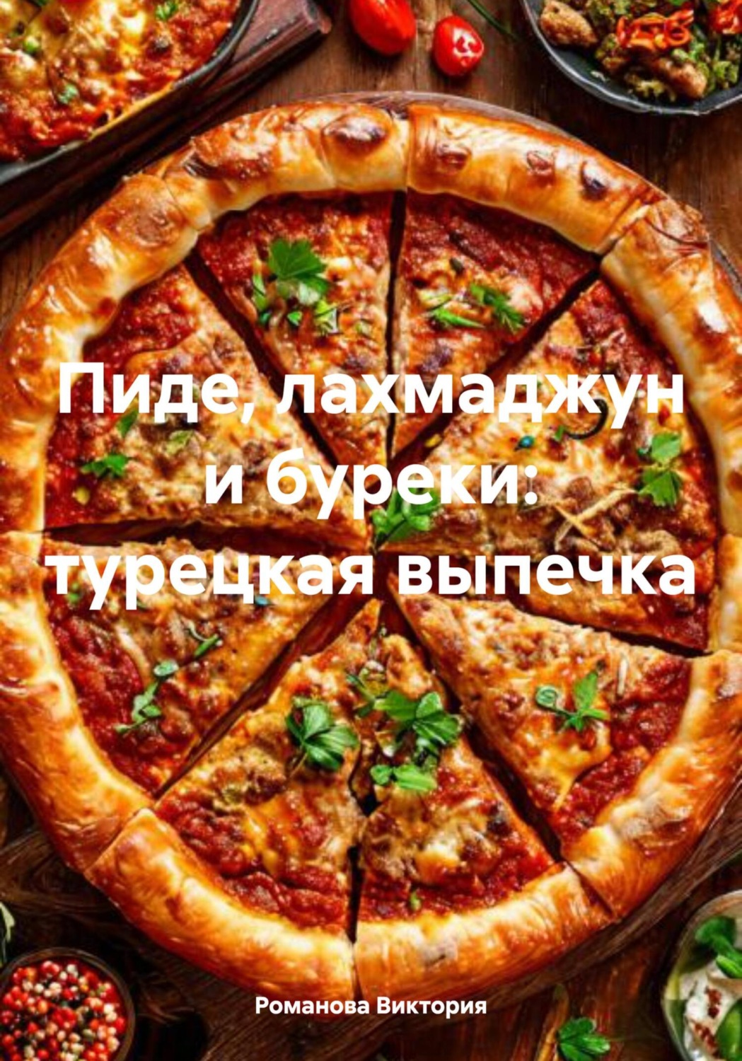 Обложка книги «Пиде, лахмаджун и буреки: турецкая выпечка»