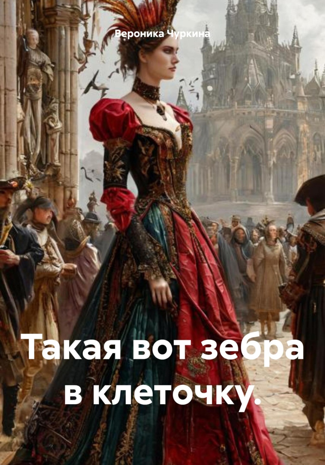 Обложка книги «Такая вот зебра в клеточку»