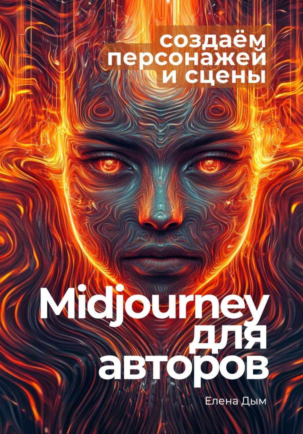 Обложка книги «Midjourney для авторов: создаём персонажей и сцены»