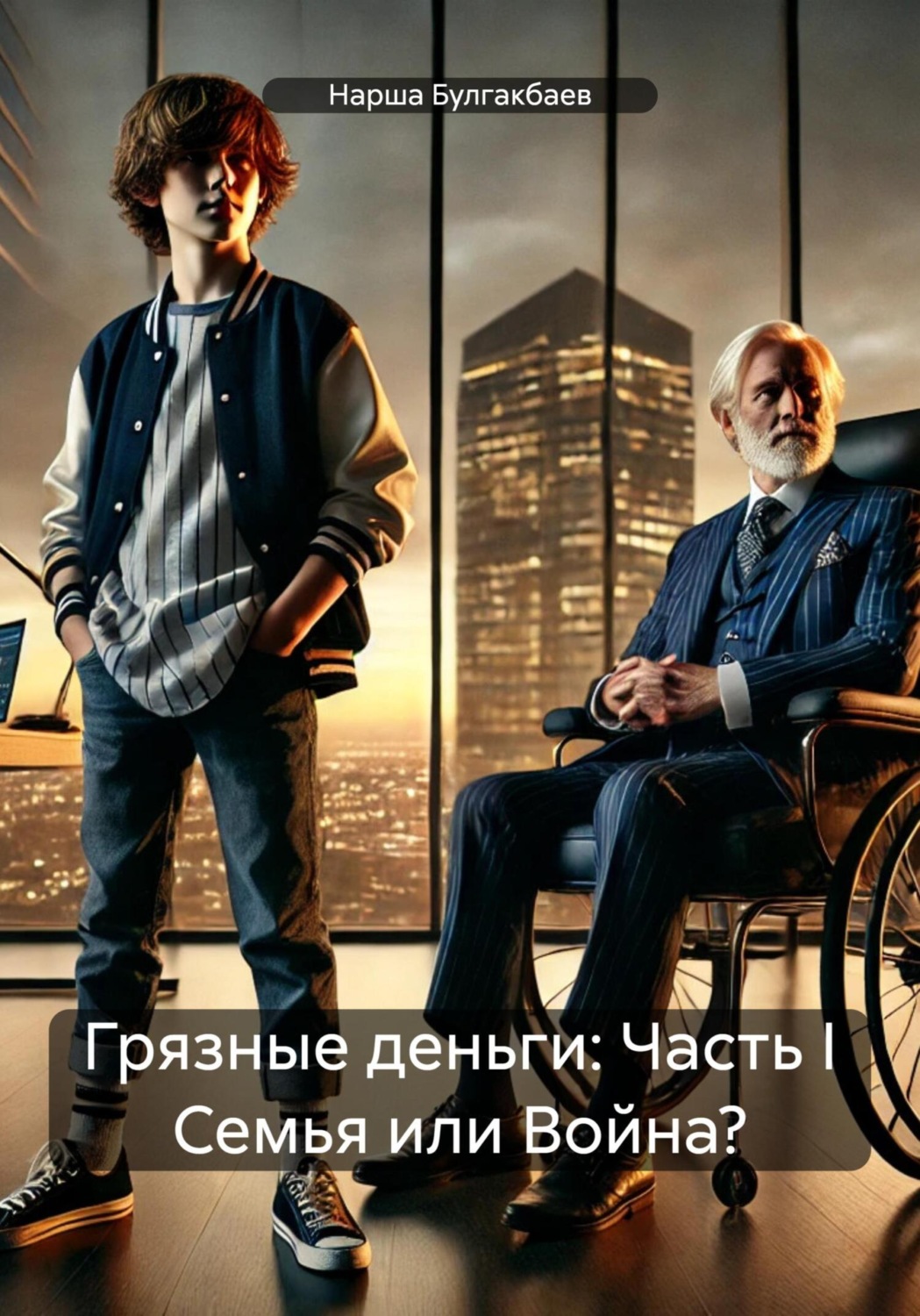 Обложка книги «Грязные деньги: Часть I. Семья или Война?»