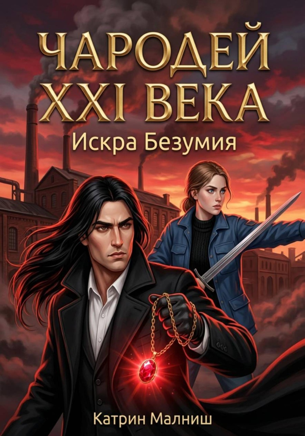Обложка книги «Чародей XXI века. Искра Безумия»