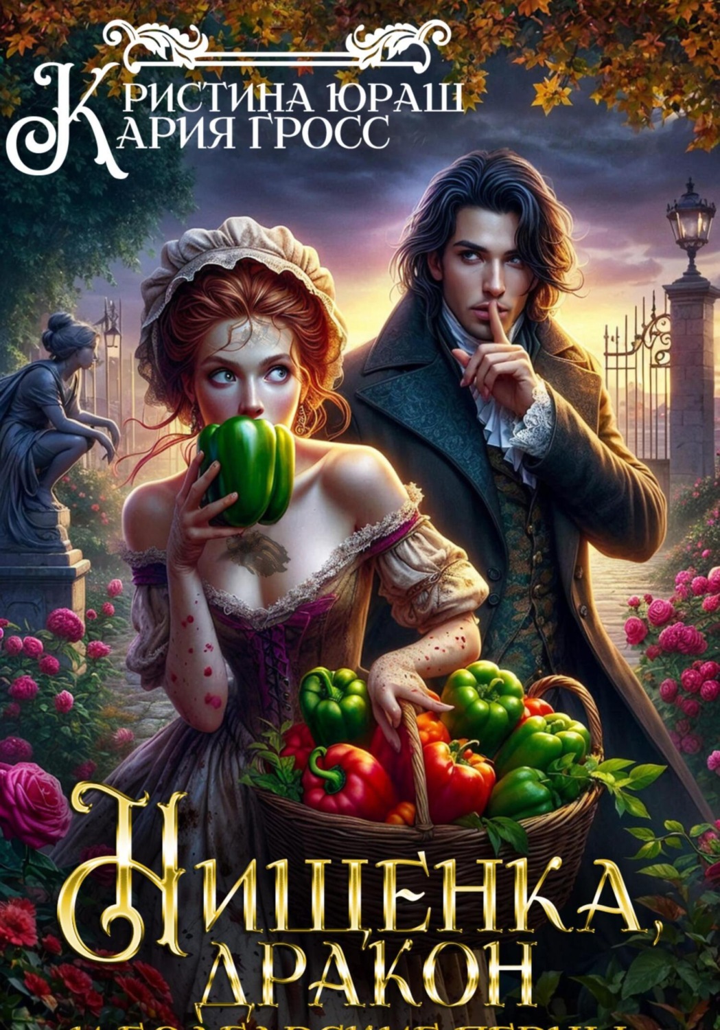 Обложка книги «Нищенка, дракон и болгарские перцы»