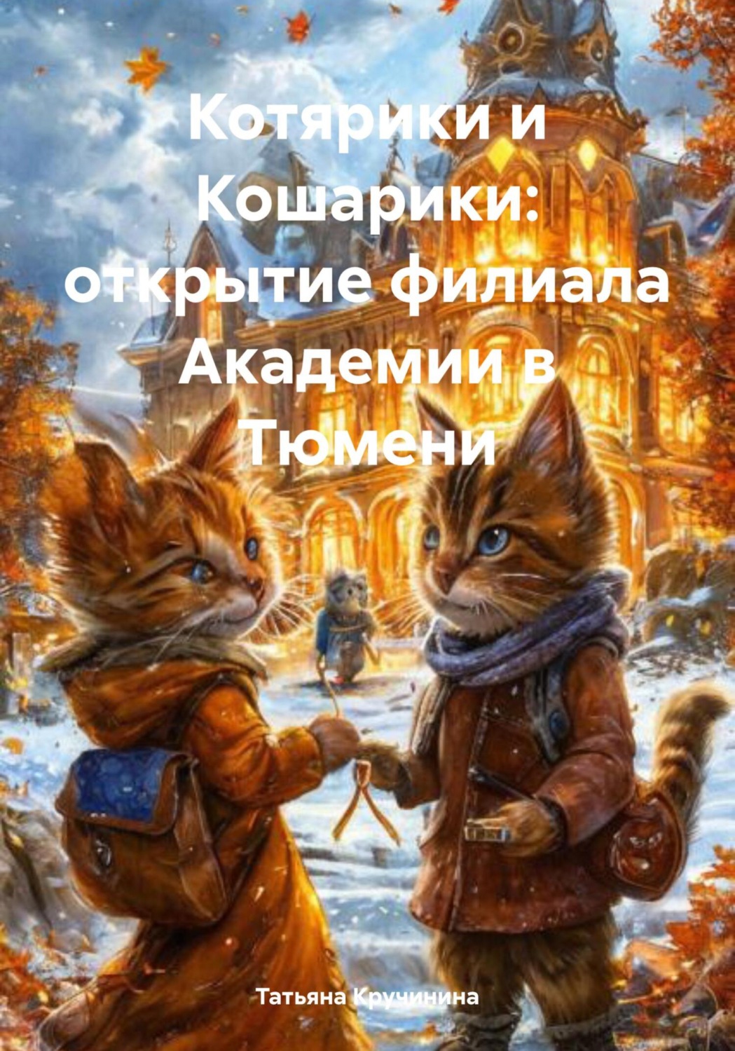 Обложка книги «Котярики и Кошарики: открытие филиала Академии в Тюмени»