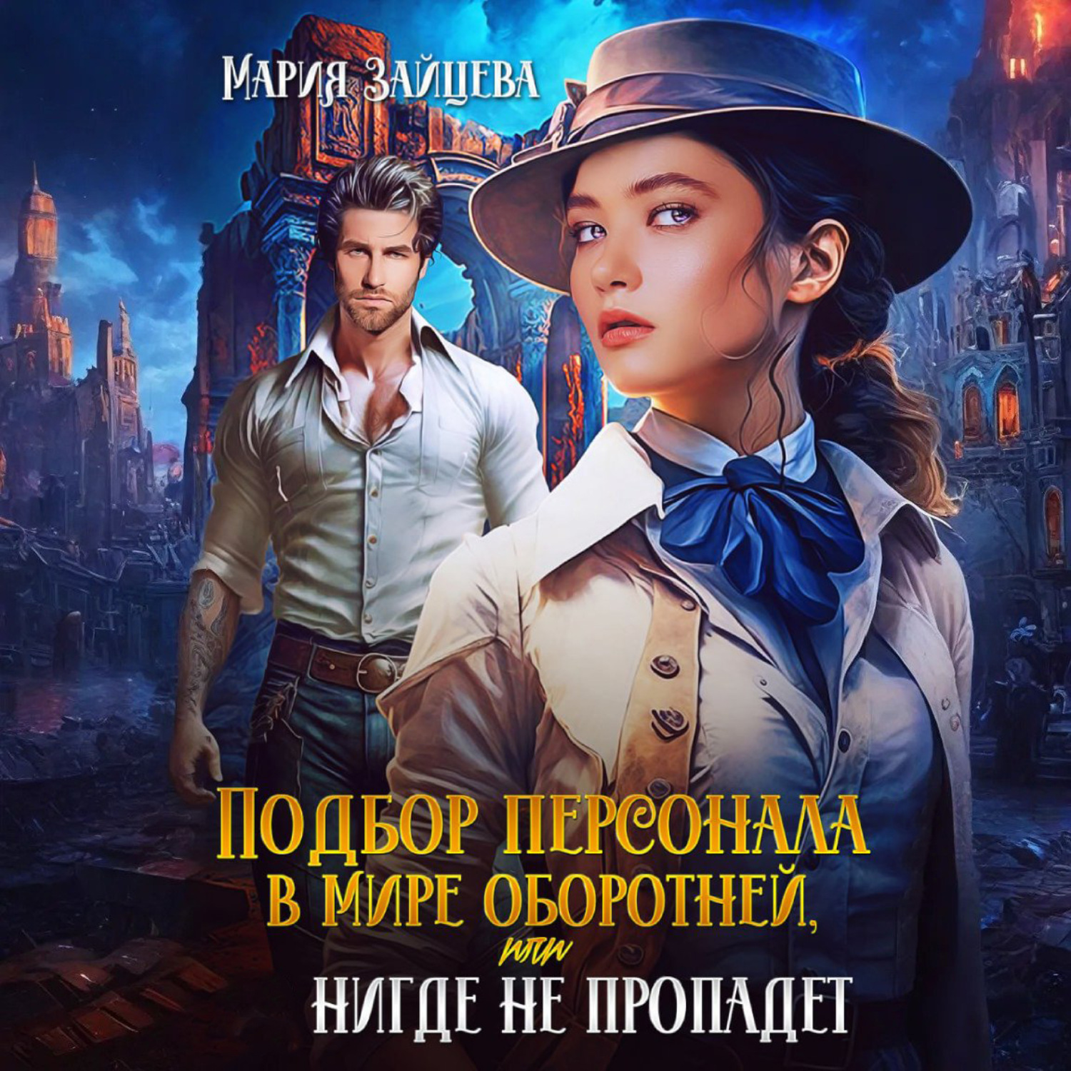 Обложка книги «Подбор персонала в мире оборотней, или HR нигде не пропадет»