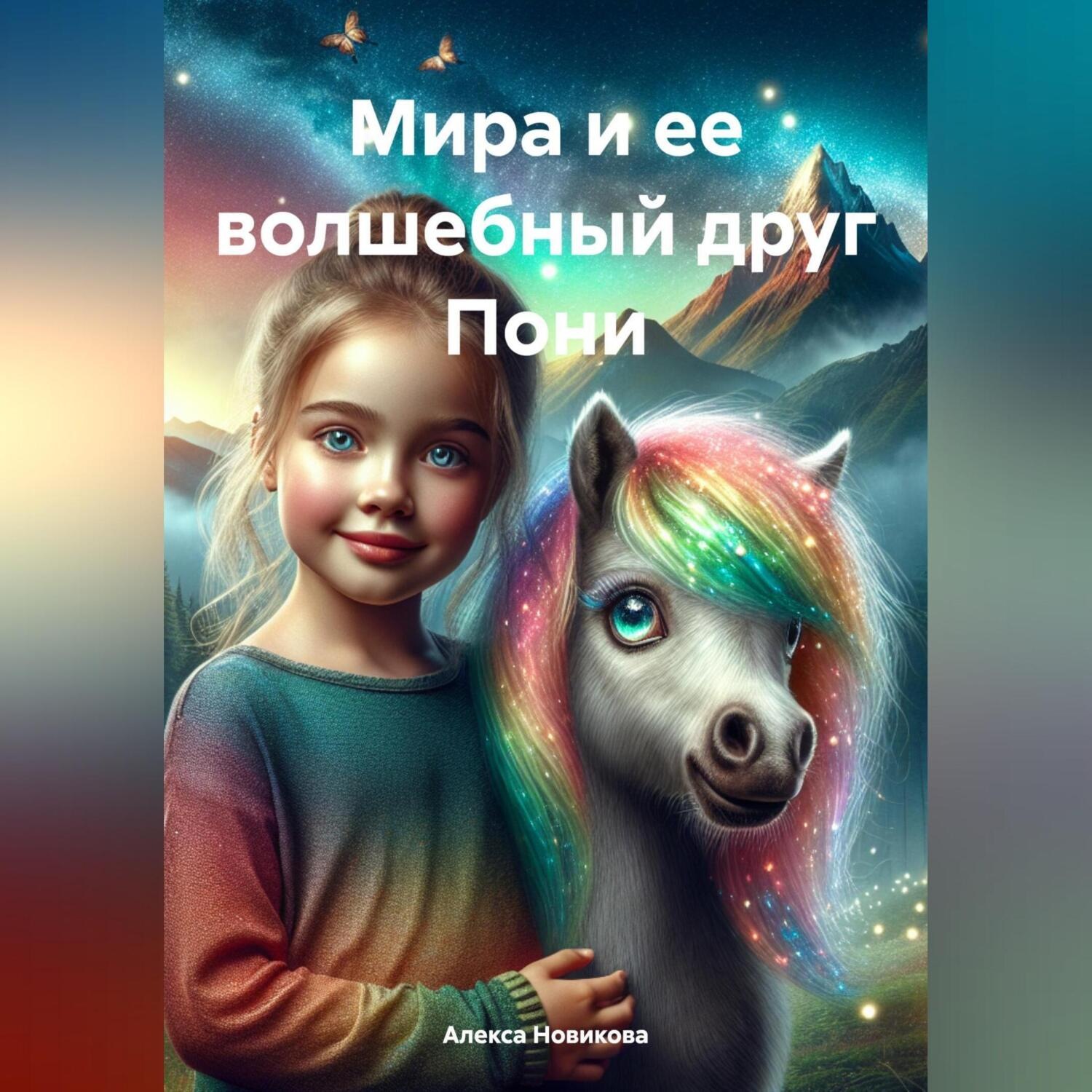Обложка книги «Мира и ее волшебный друг Пони»