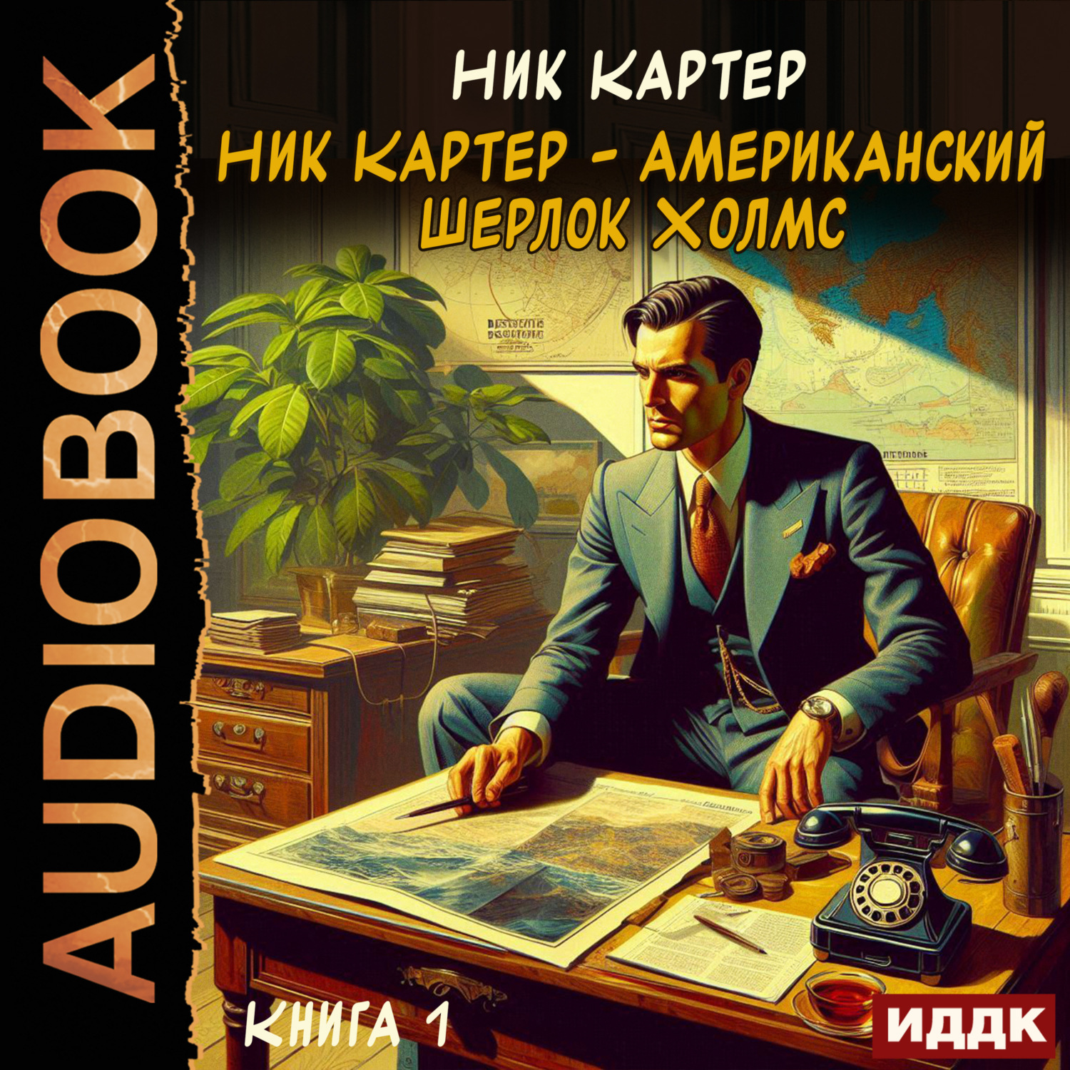 Обложка книги «Ник Картер – американский Шерлок Холмс. Книга 1»