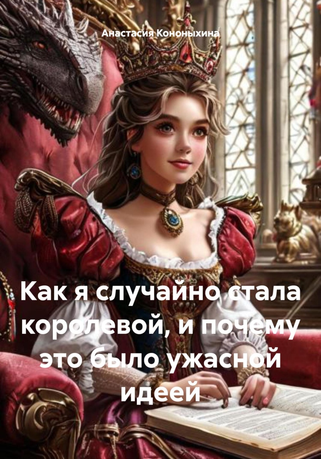 Обложка книги «Как я случайно стала королевой, и почему это было ужасной идеей»
