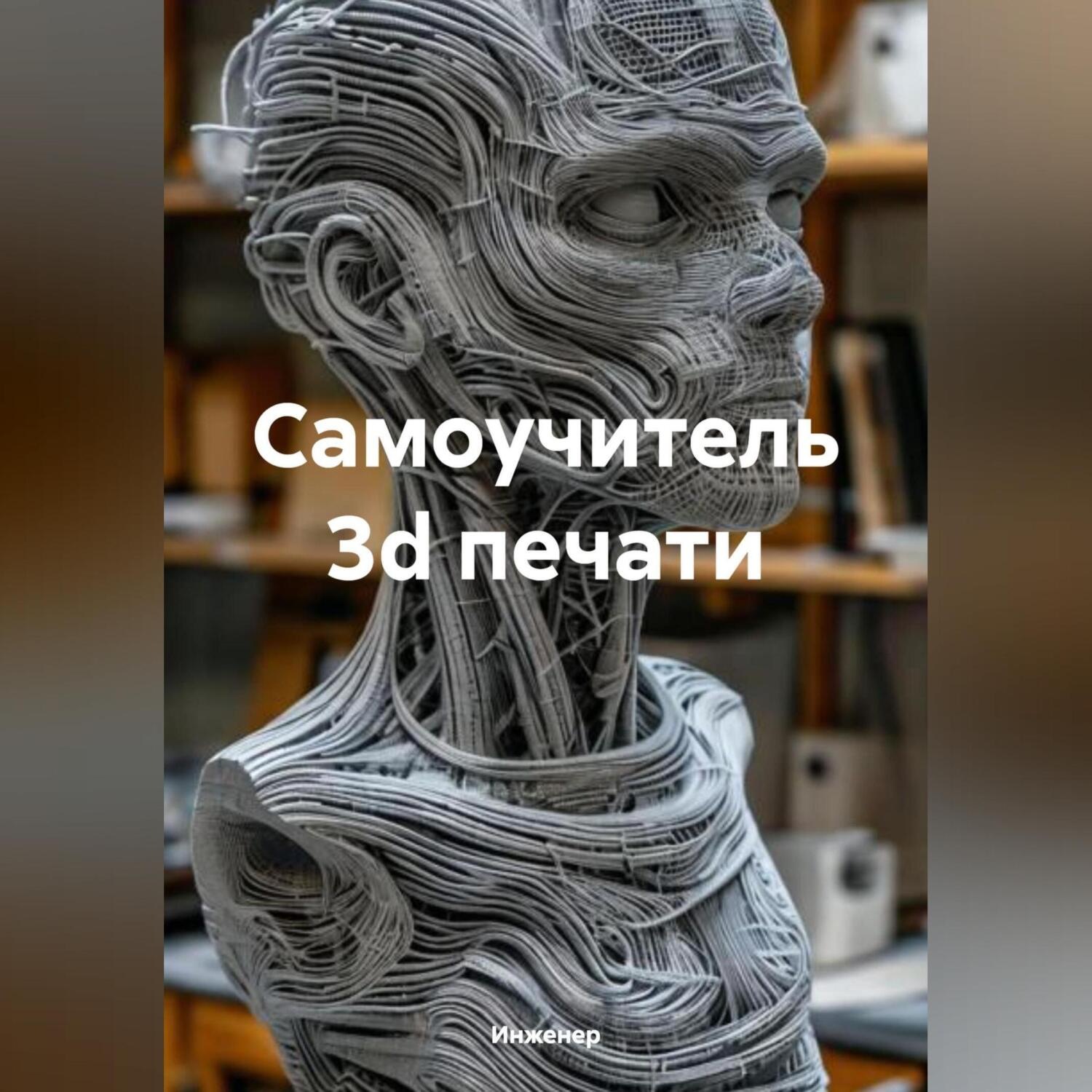 Обложка книги «Самоучитель 3d печати»