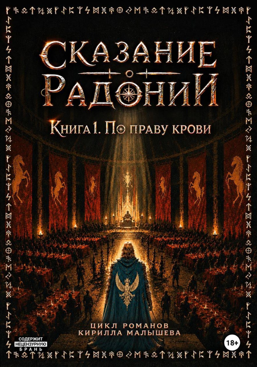 Обложка книги «Сказание о Радонии. Книга 1. По праву крови»
