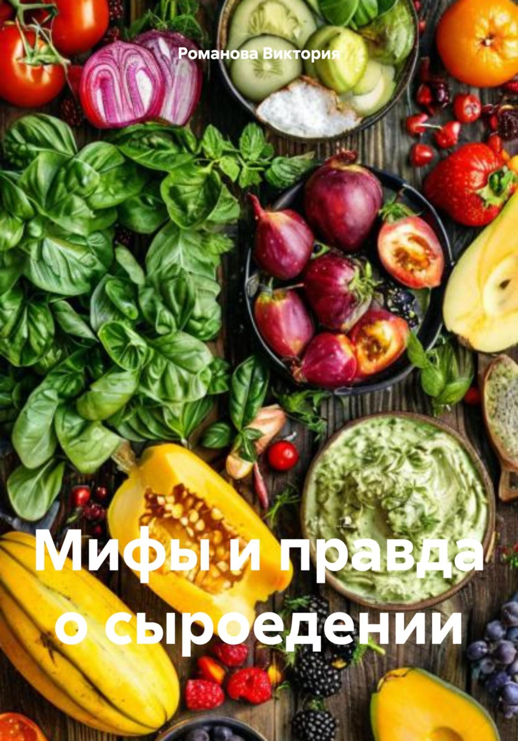 Обложка книги «Мифы и правда о сыроедении»