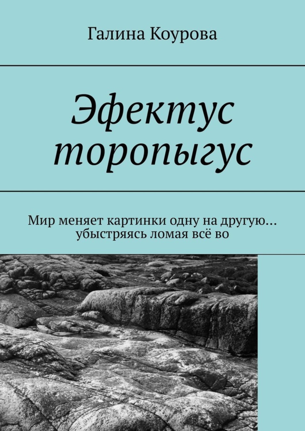 Обложка книги «Эфектус торопыгус. Мир меняет картинки одну на другую… убыстряясь ломая всё во»