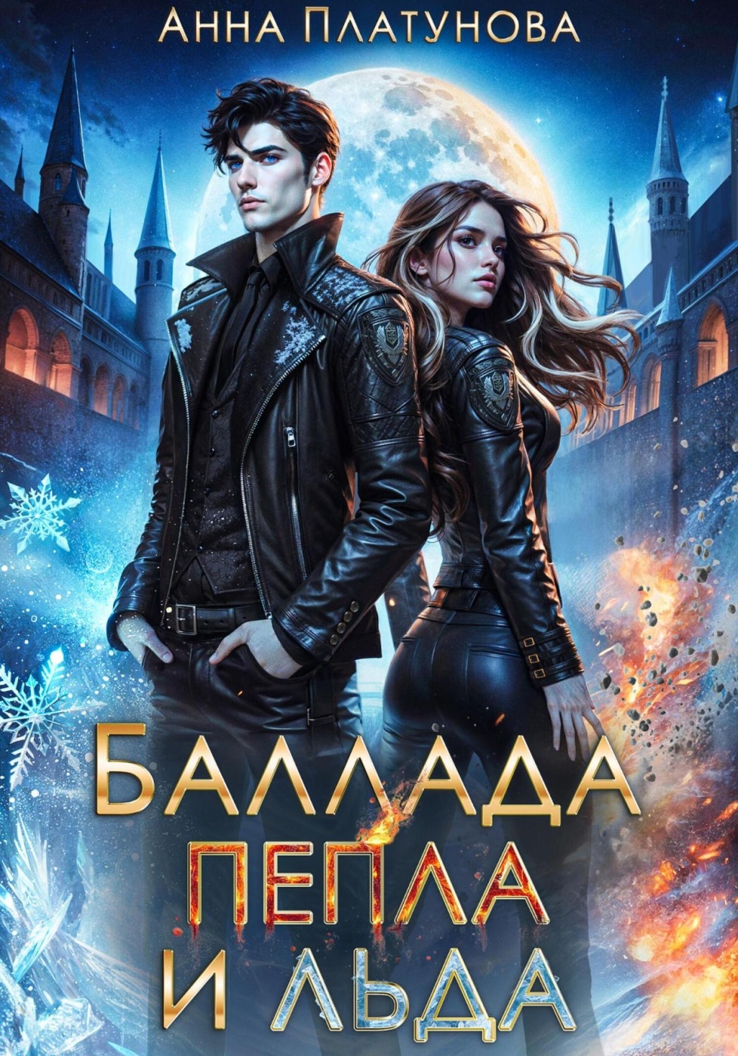 Обложка книги «Баллада Пепла и Льда»