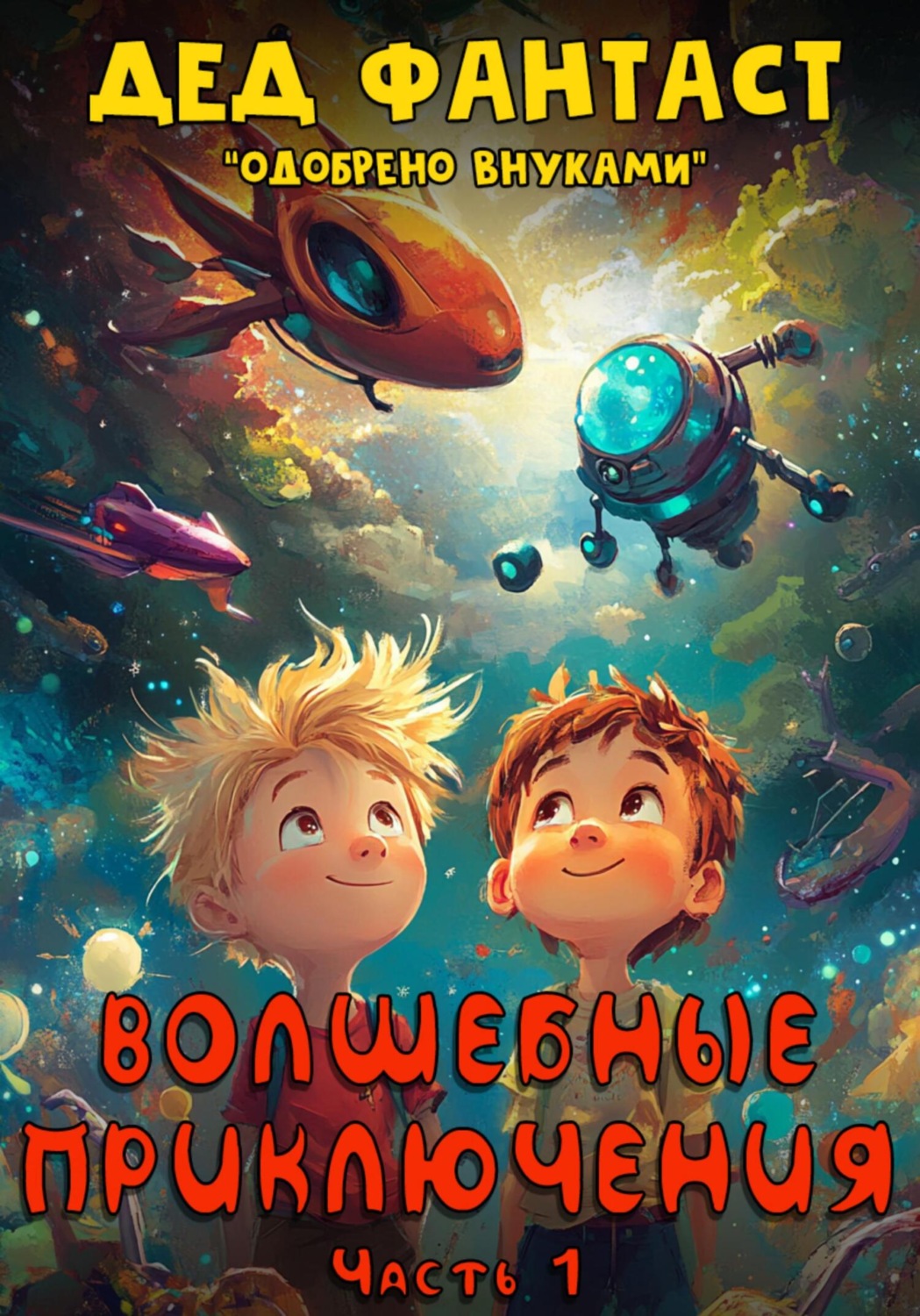 Обложка книги «Волшебные приключения. Сборник сказок. Часть 1»