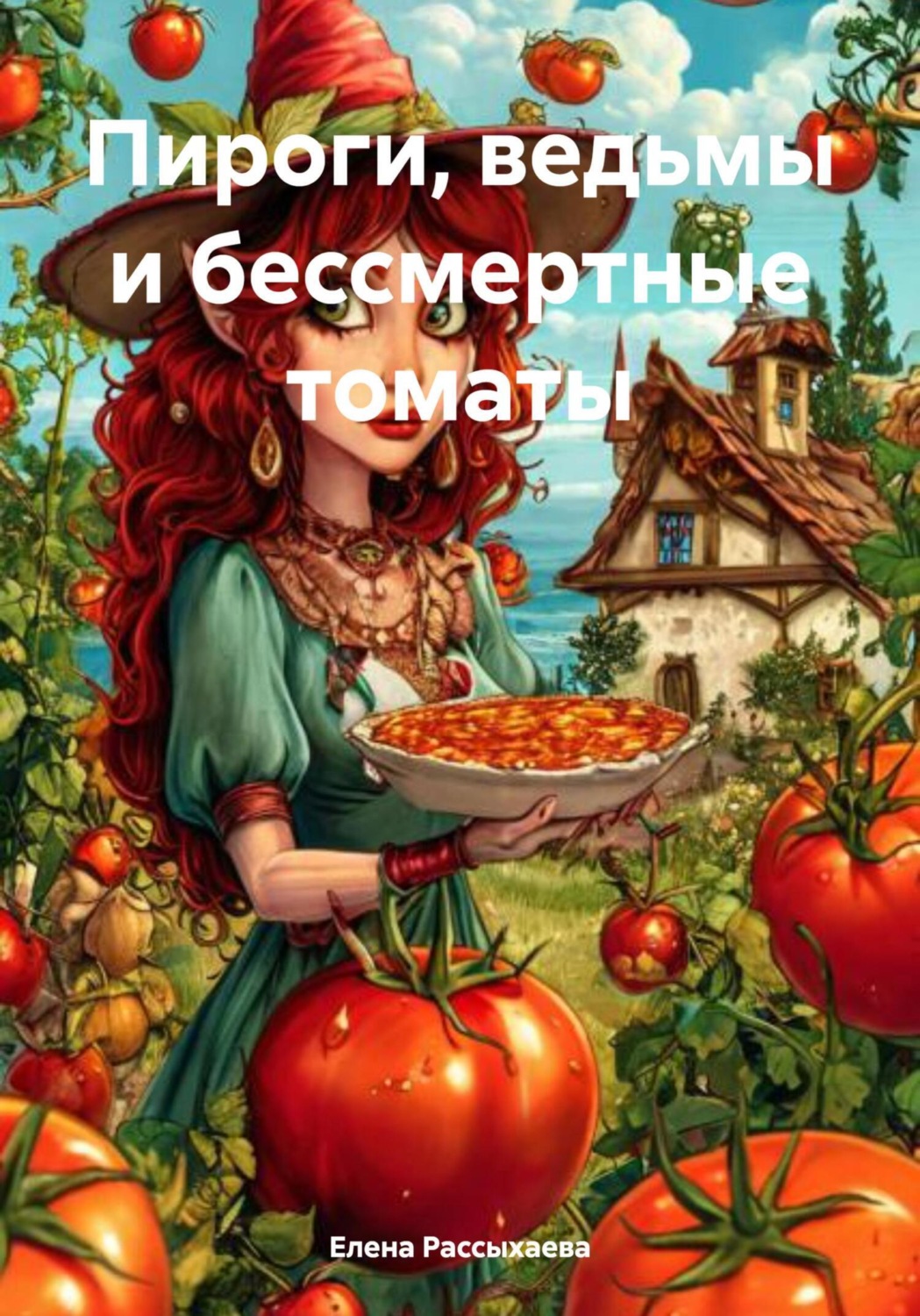Обложка книги «Пироги, ведьмы и бессмертные томаты»