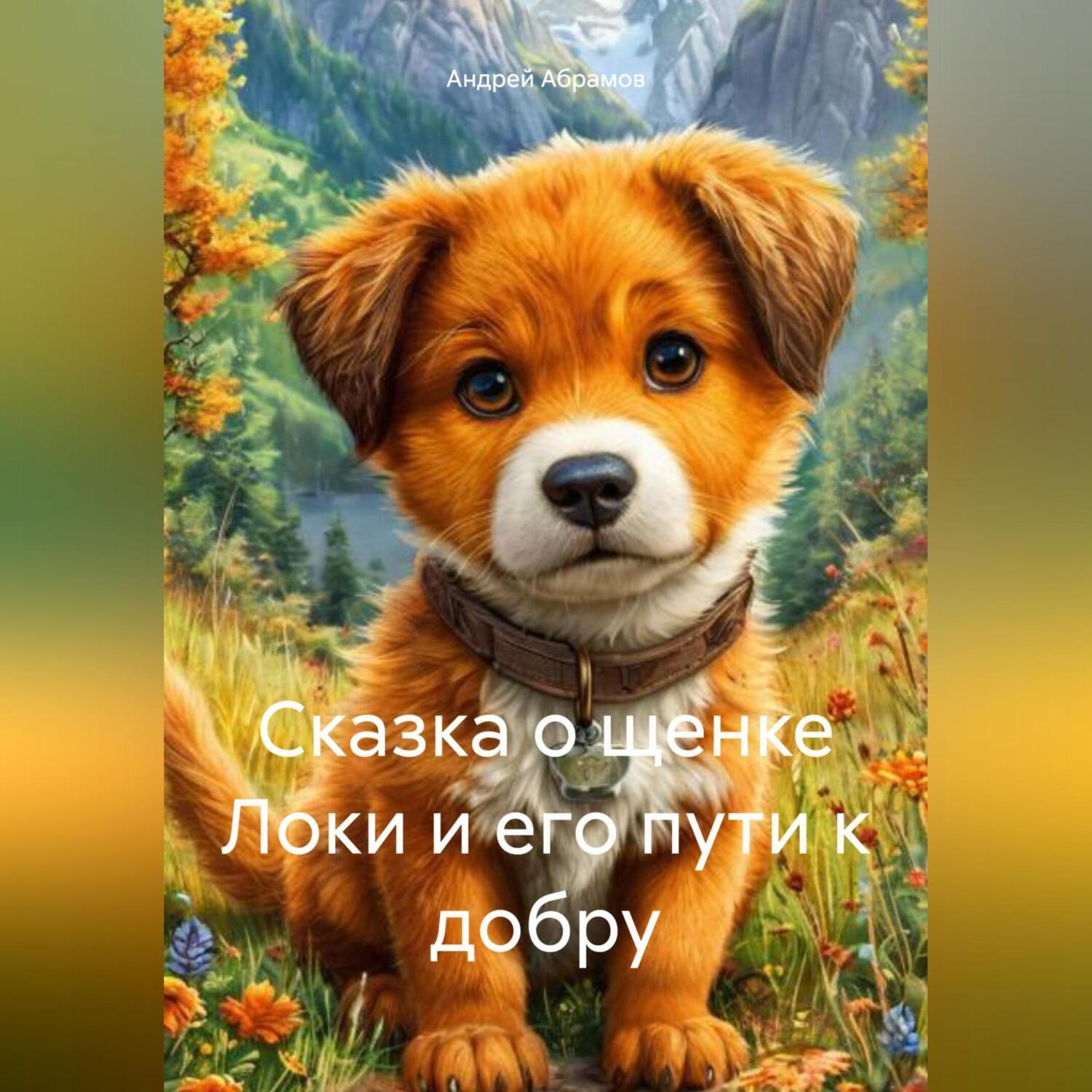 Обложка книги «Сказка о щенке Локи и его пути к добру»