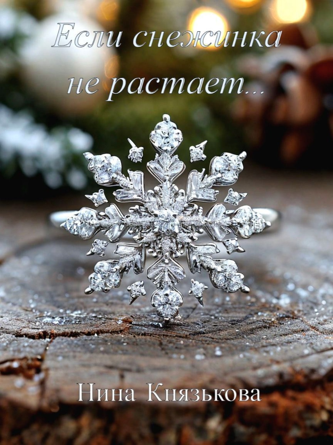 Обложка книги «Если снежинка не растает…»