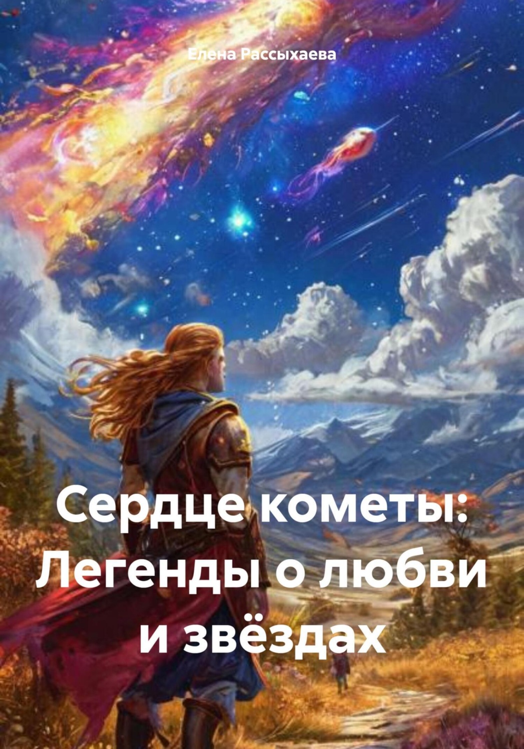 Обложка книги «Сердце кометы: Легенды о любви и звёздах»