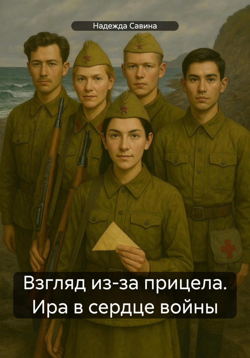Обложка книги «Взгляд из-за прицела. Ира в сердце войны»