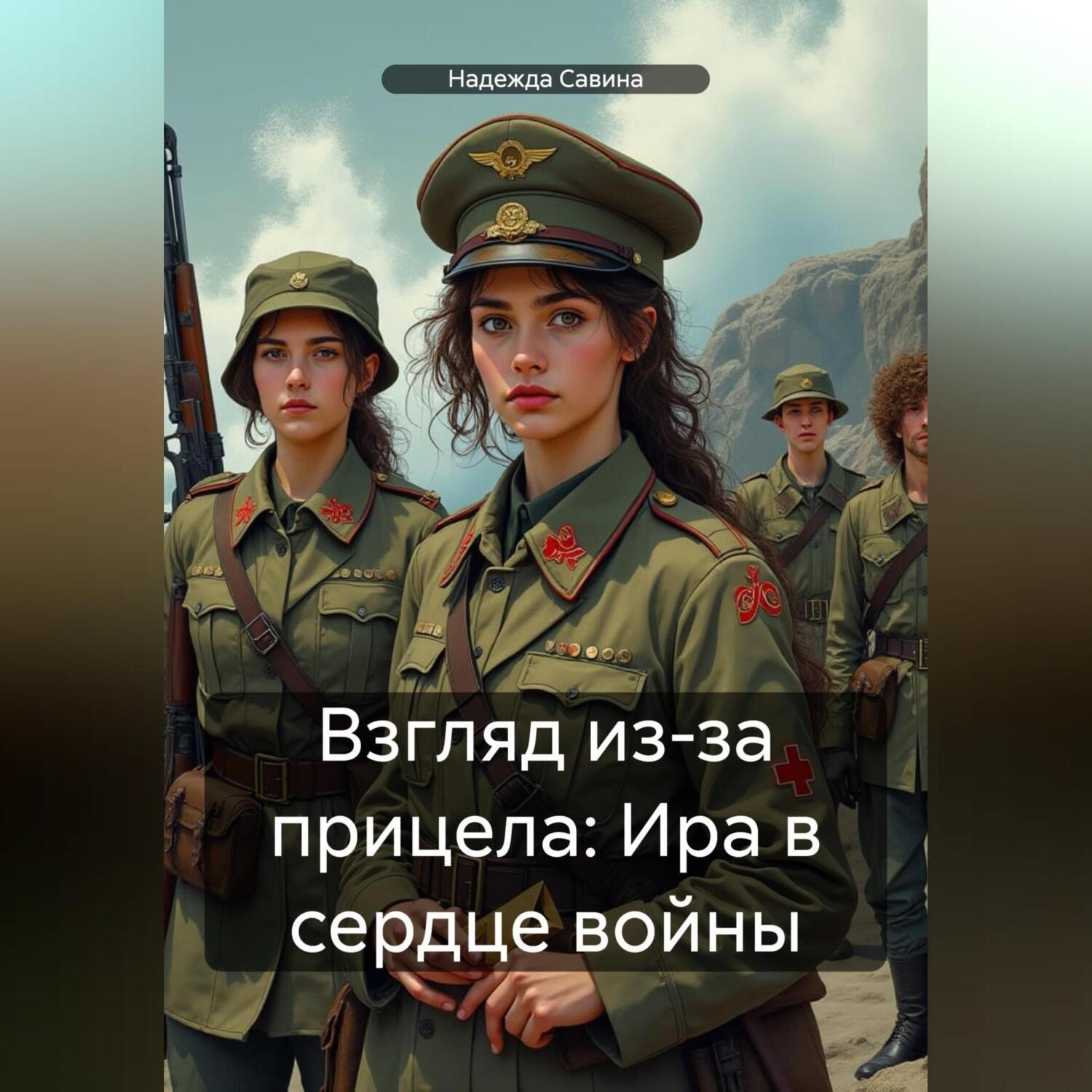 Обложка книги «Взгляд из-за прицела: Ира в сердце войны»