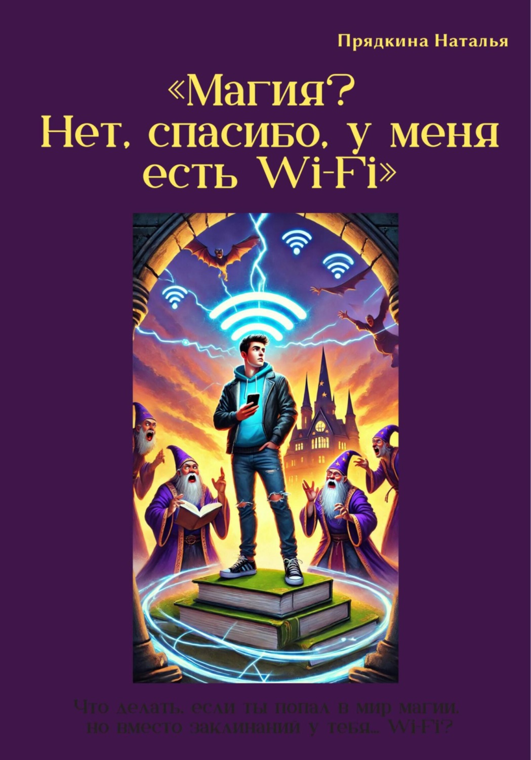 Обложка книги «Магия? Нет, спасибо, у меня есть Wi-Fi»