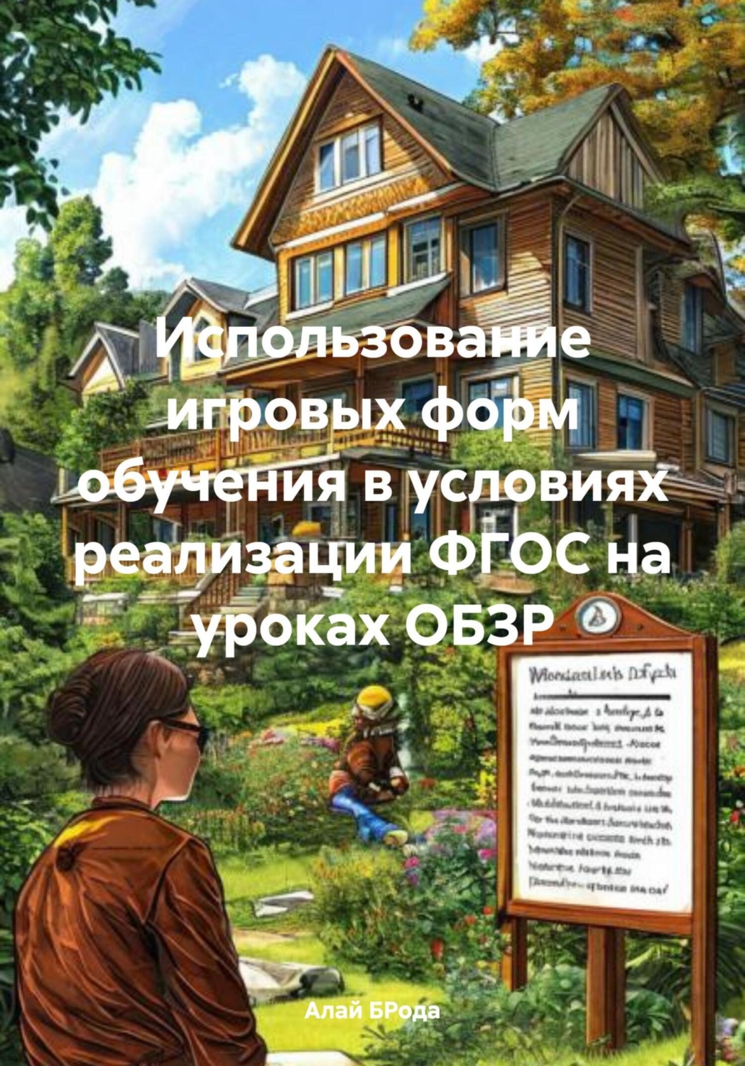 Обложка книги «Использование игровых форм обучения в условиях реализации ФГОС на уроках ОБЗР»