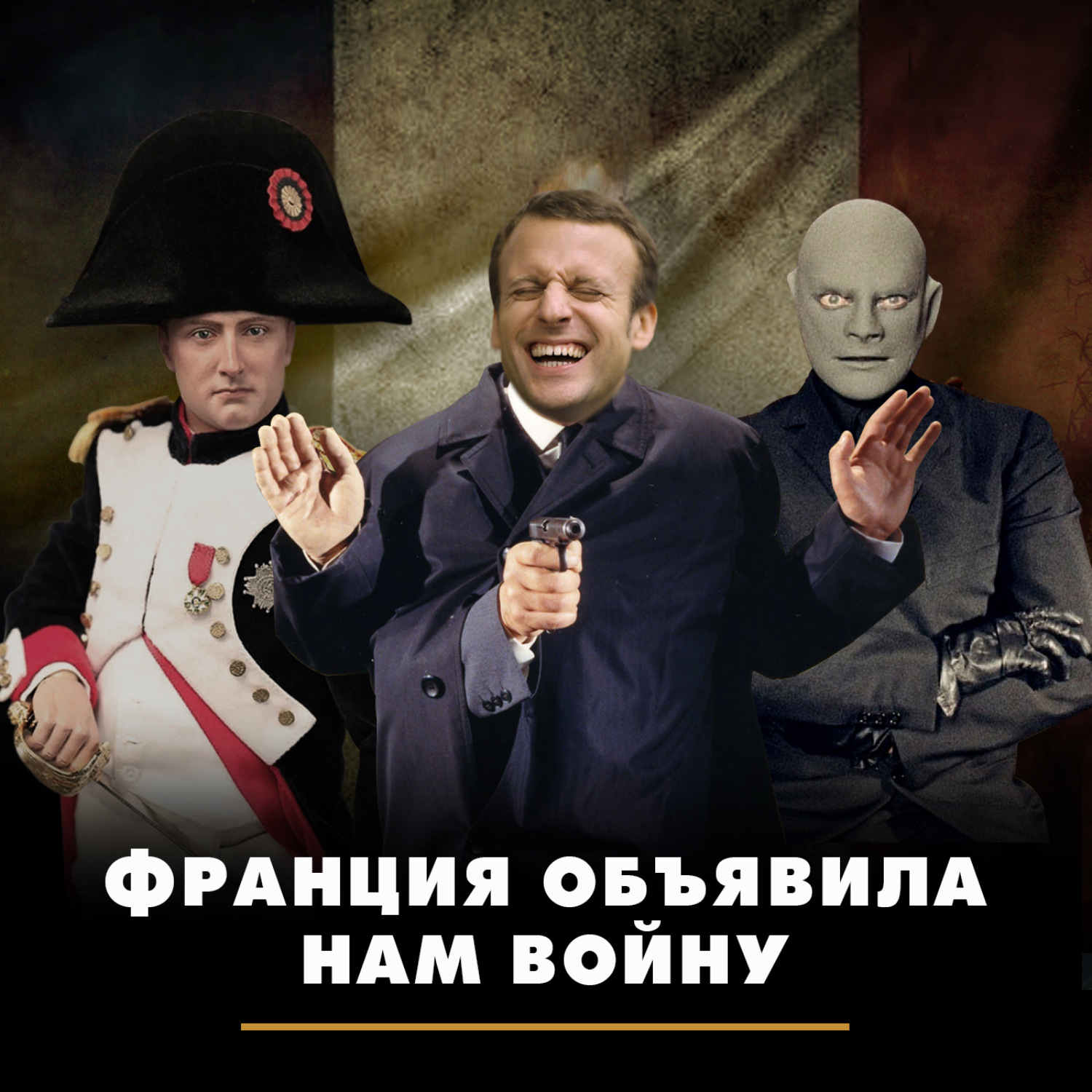 Обложка книги «Франция объявила России войну»