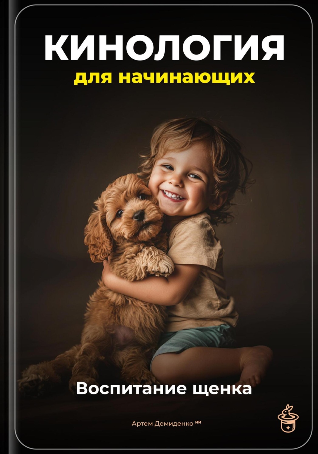 Обложка книги «Кинология для начинающих: Воспитание щенка»