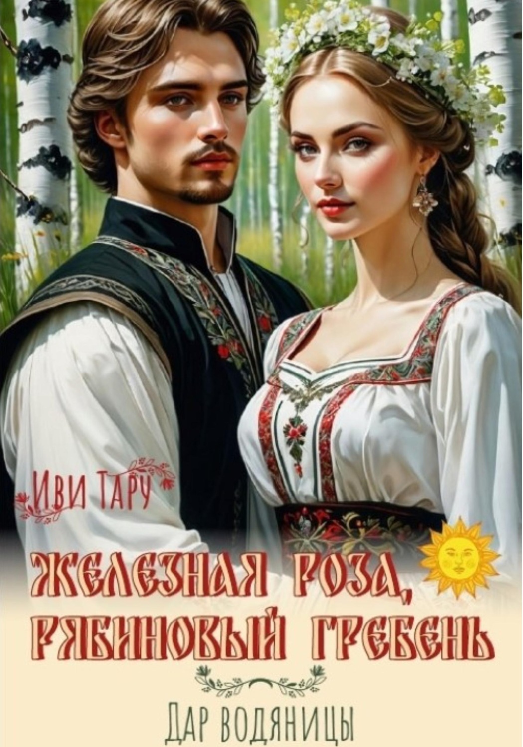 Обложка книги «Железная роза, рябиновый гребень. Дар водяницы»