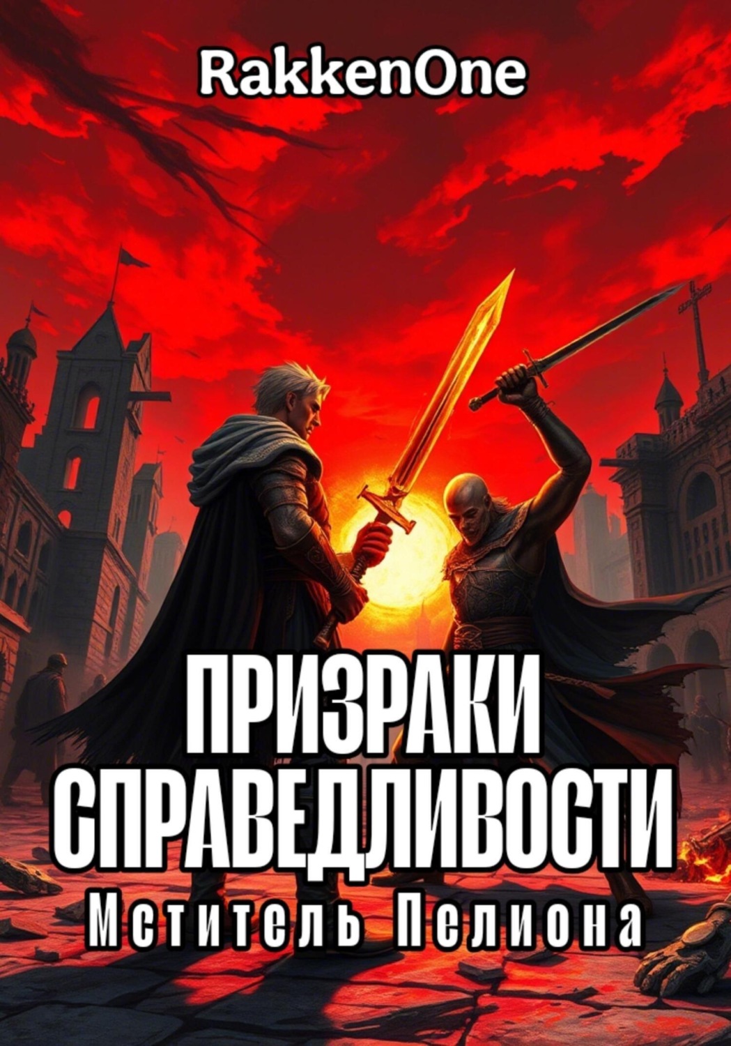 Обложка книги «Призраки Справедливости: Мститель Пелиона»