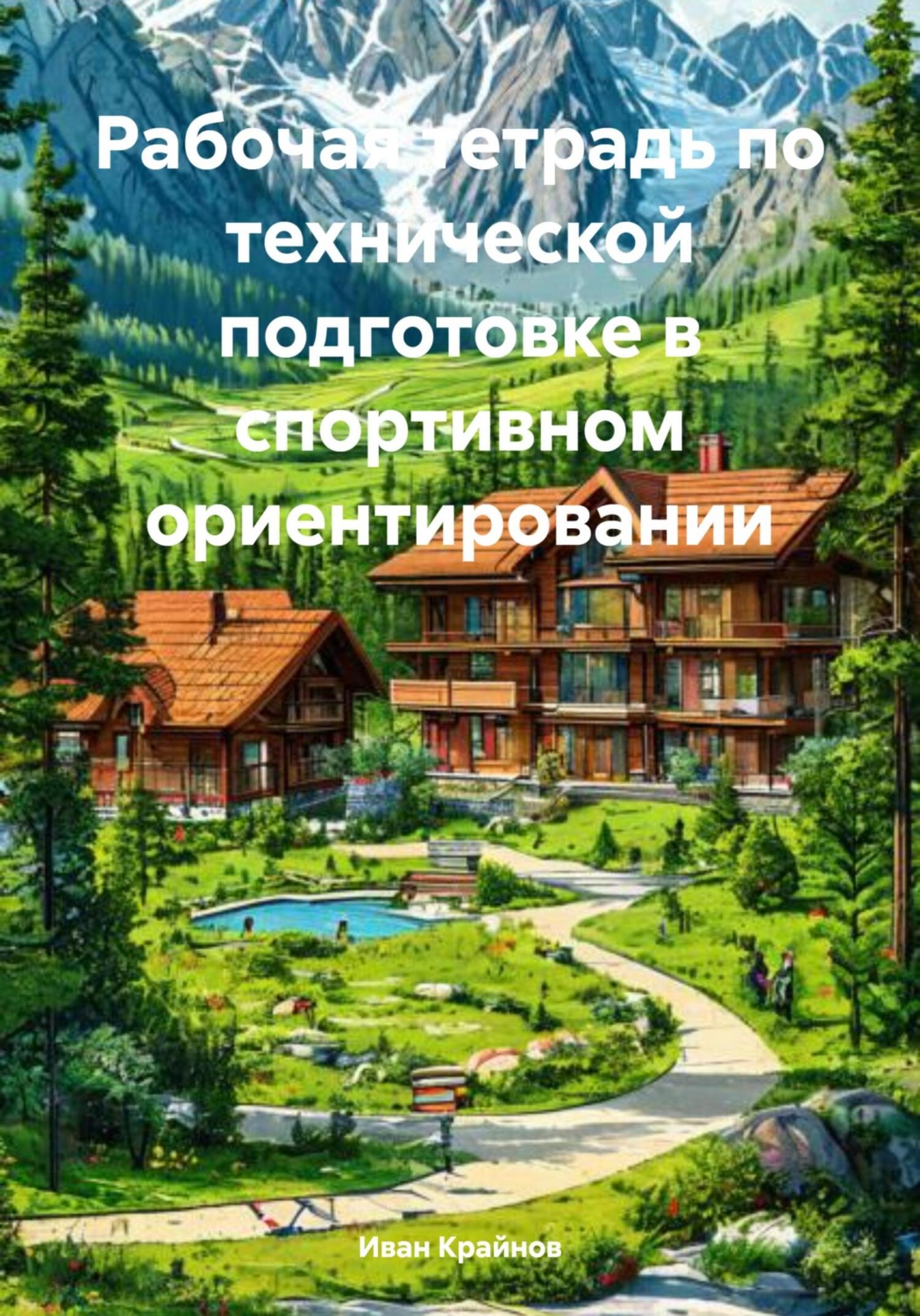 Обложка книги «Рабочая тетрадь по технической подготовке в спортивном ориентировании»