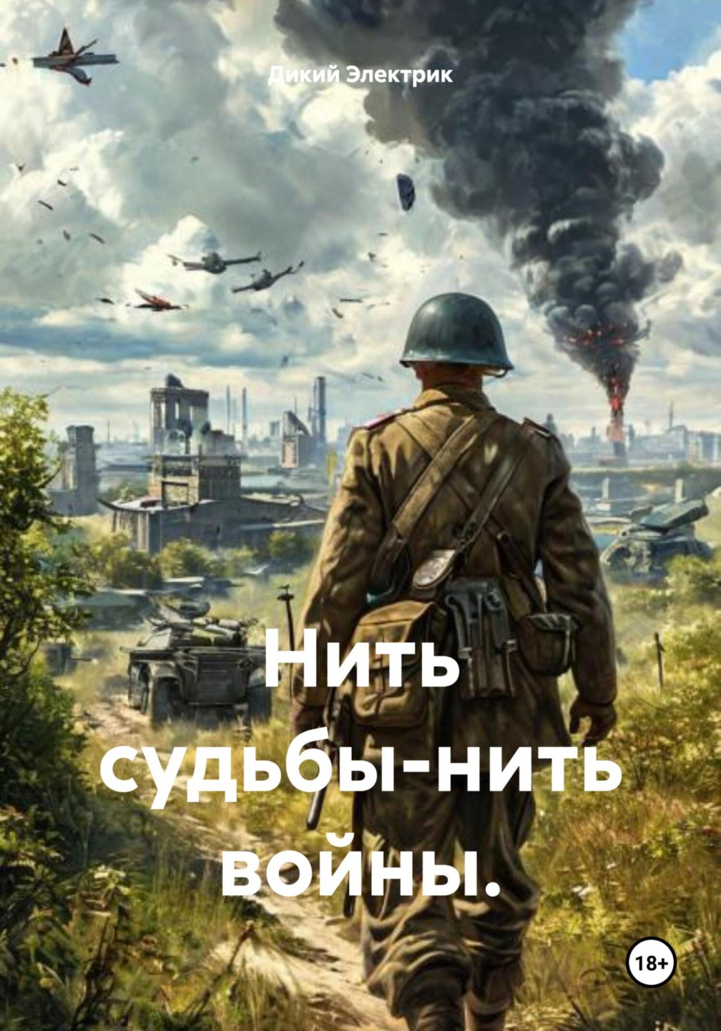 Обложка книги «Нить судьбы-нить войны»