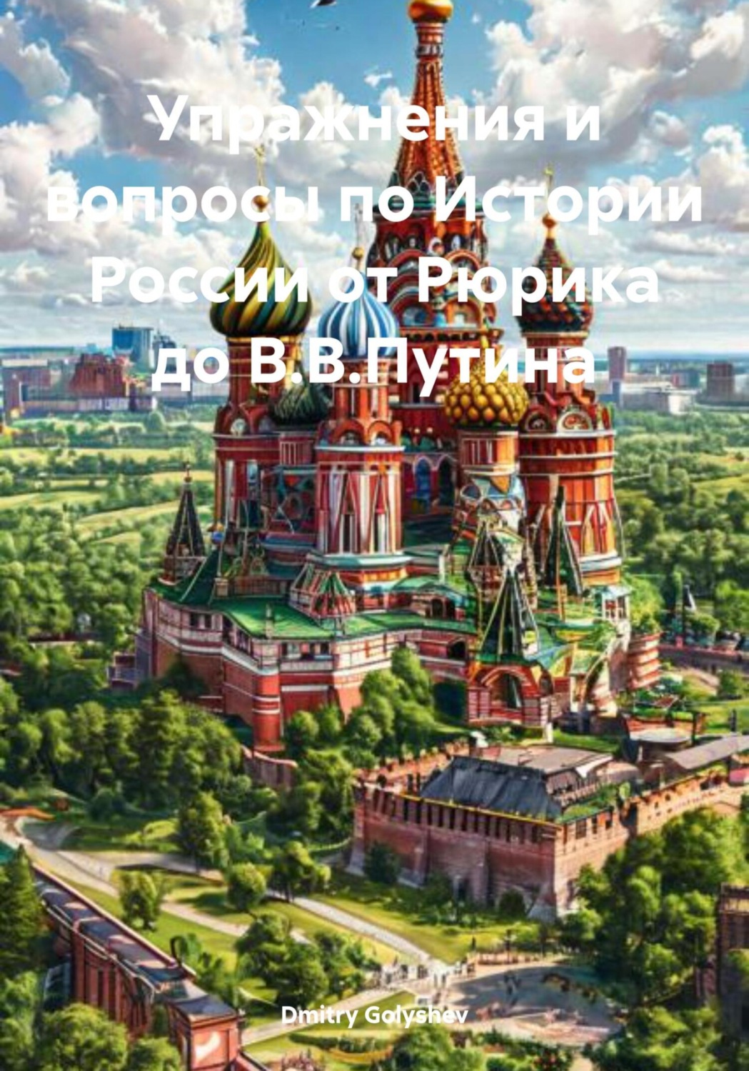 Обложка книги «Упражнения и вопросы по Истории России от Рюрика до В.В.Путина»